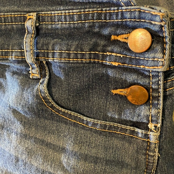 NOBO Relaxed Fit Denim Overalls Size M 7-9 - Picture 6 of 7